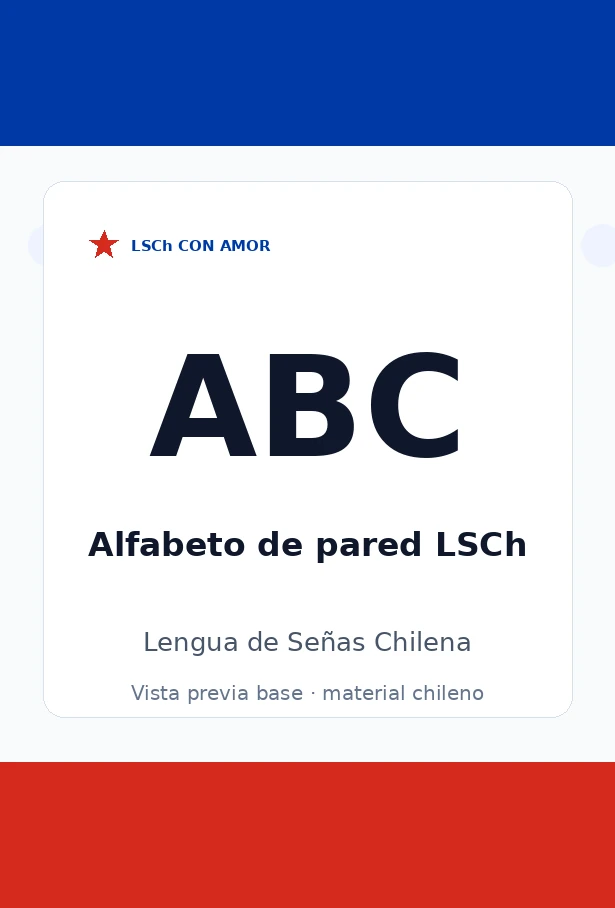 Vista previa de material imprimible de LSCh