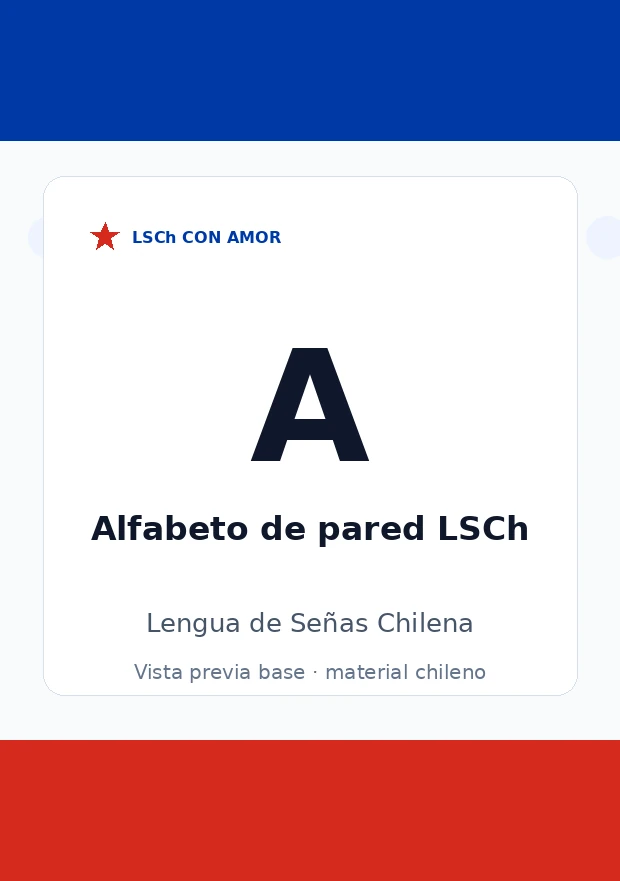 Vista previa de material imprimible de LSCh
